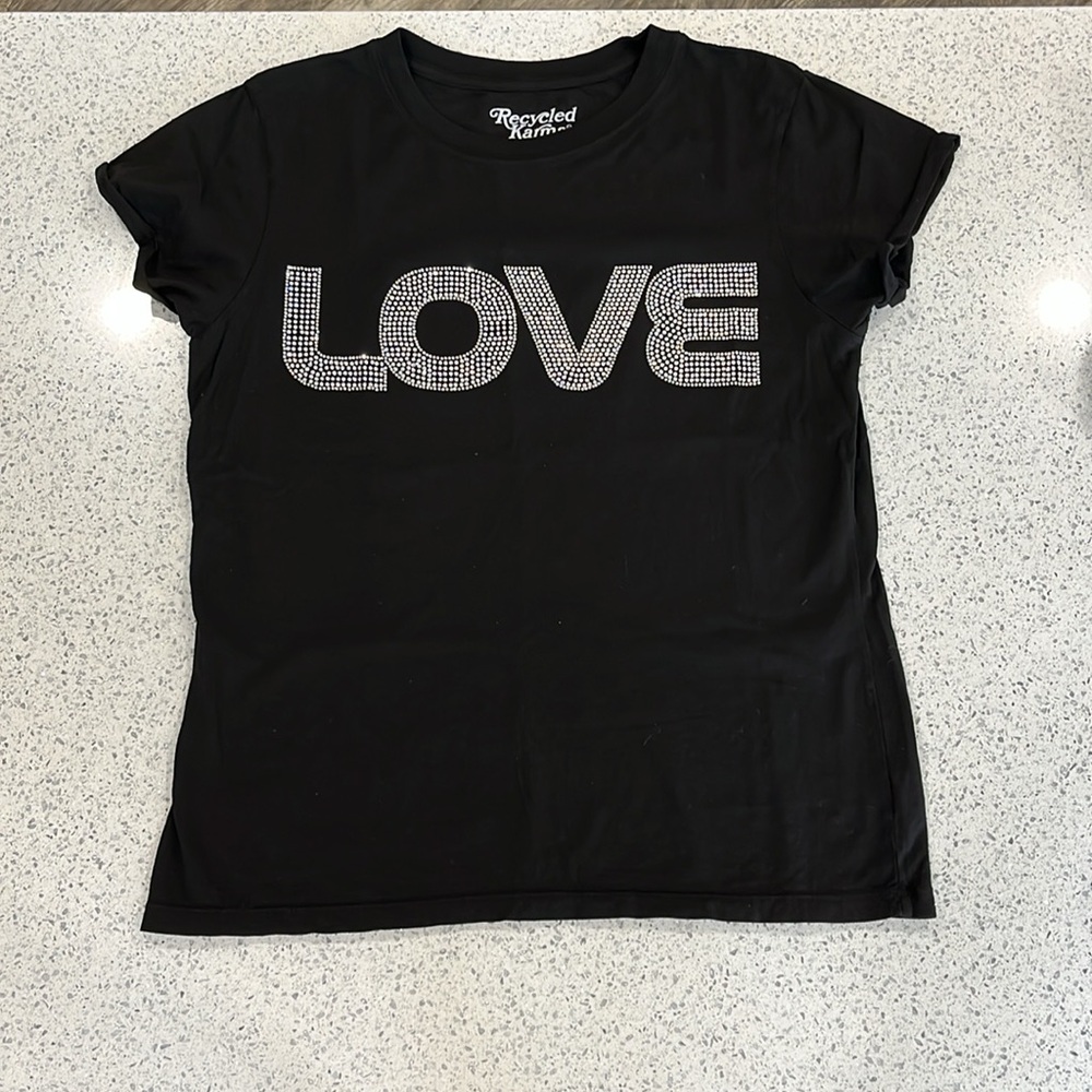 NEW Recycled Karma Black Label tshirt
